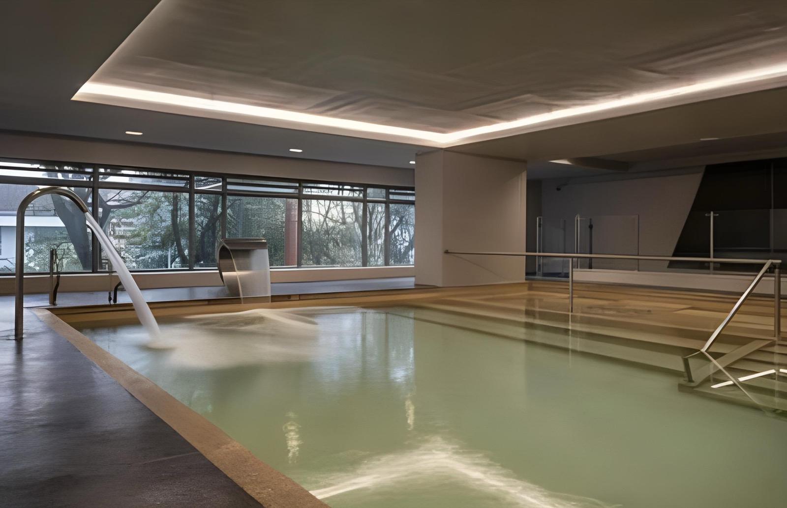Hotel Loma — piscina