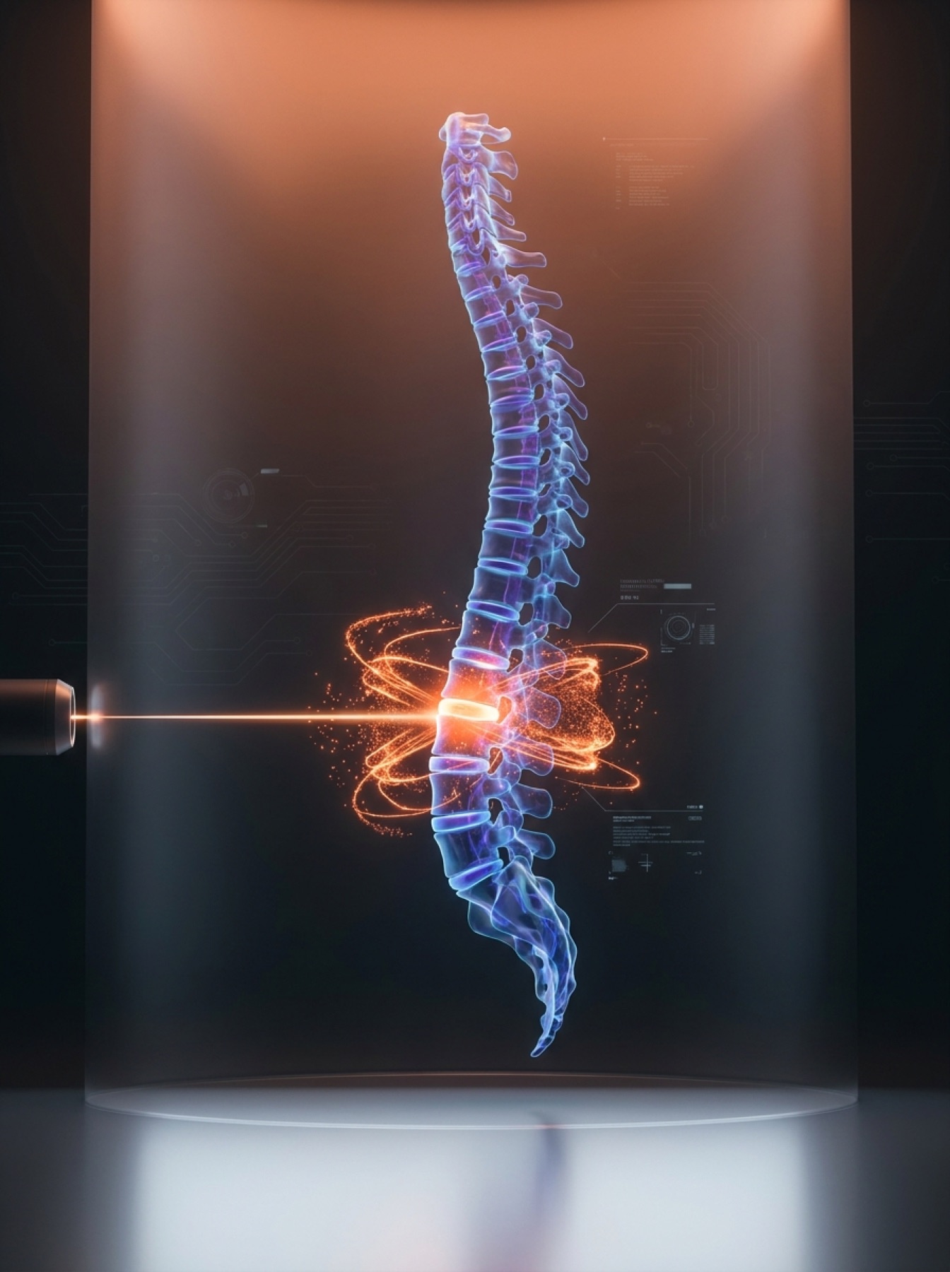 Spine — precision treatment reaching the disc itself