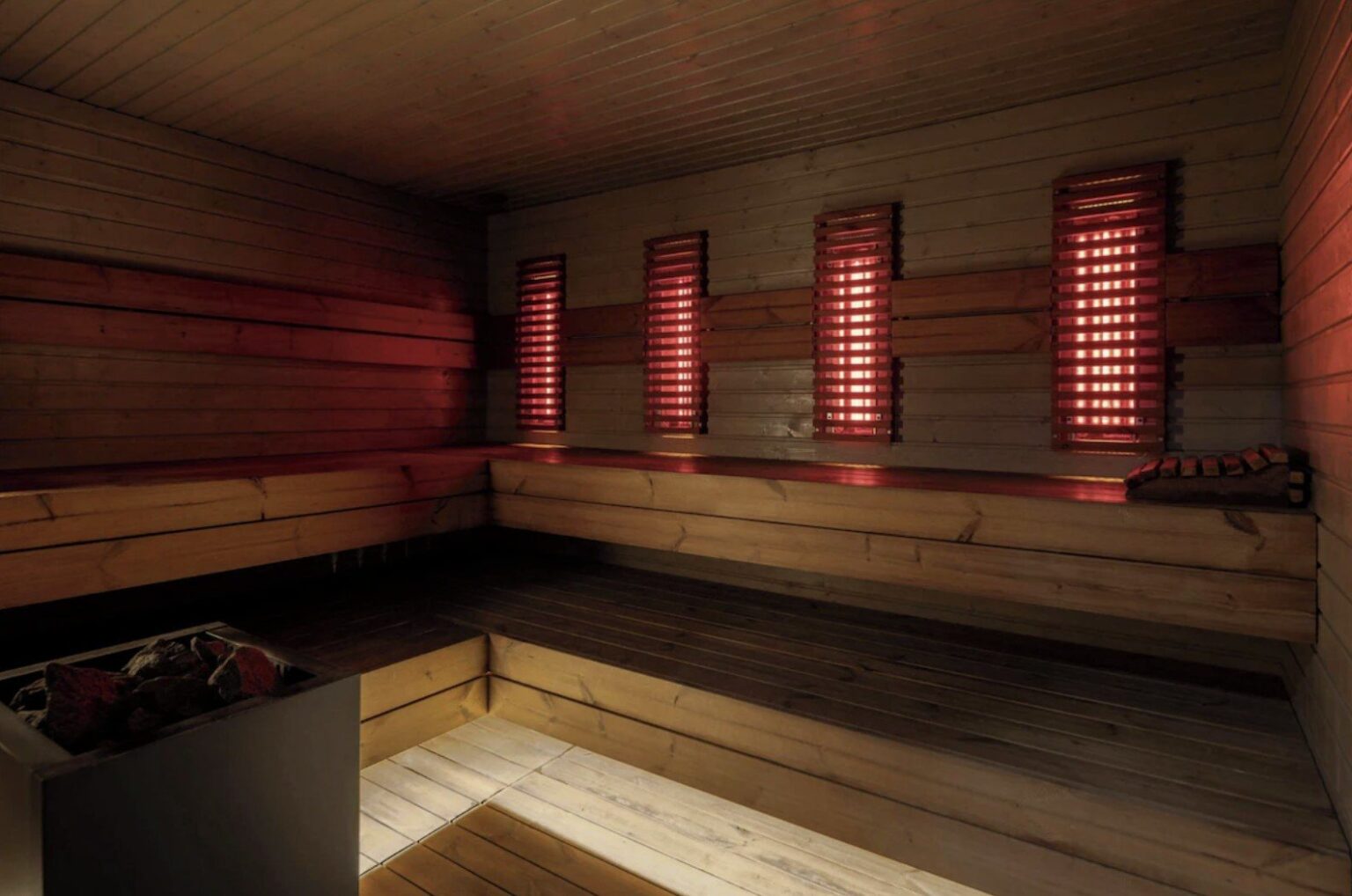 La sauna de luz roja